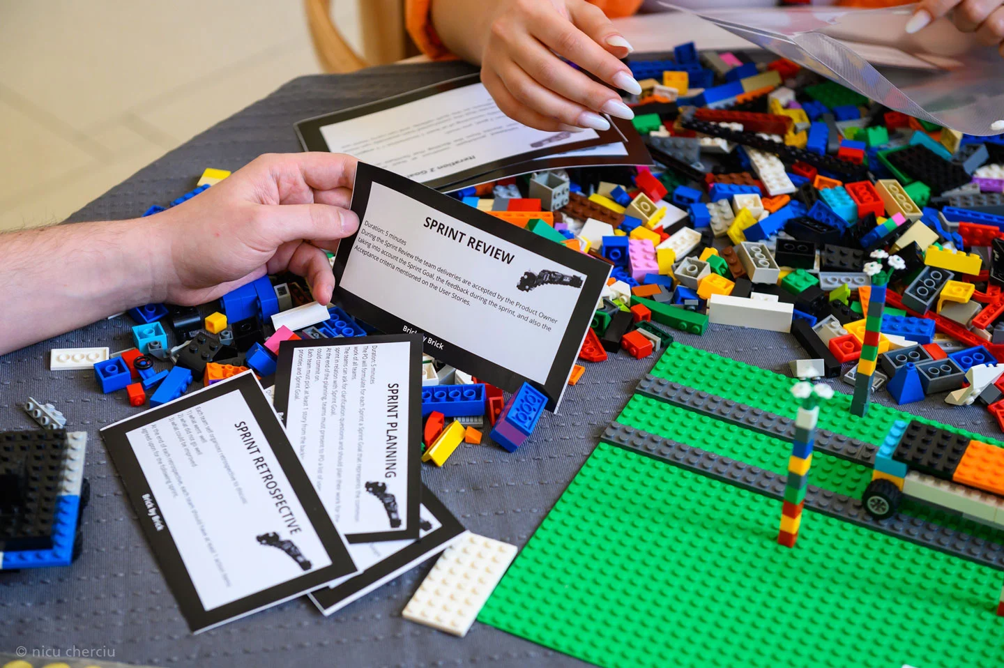 Workshop LEGO SERIOUS PLAY - Sprint Review, Planning, Retrospective